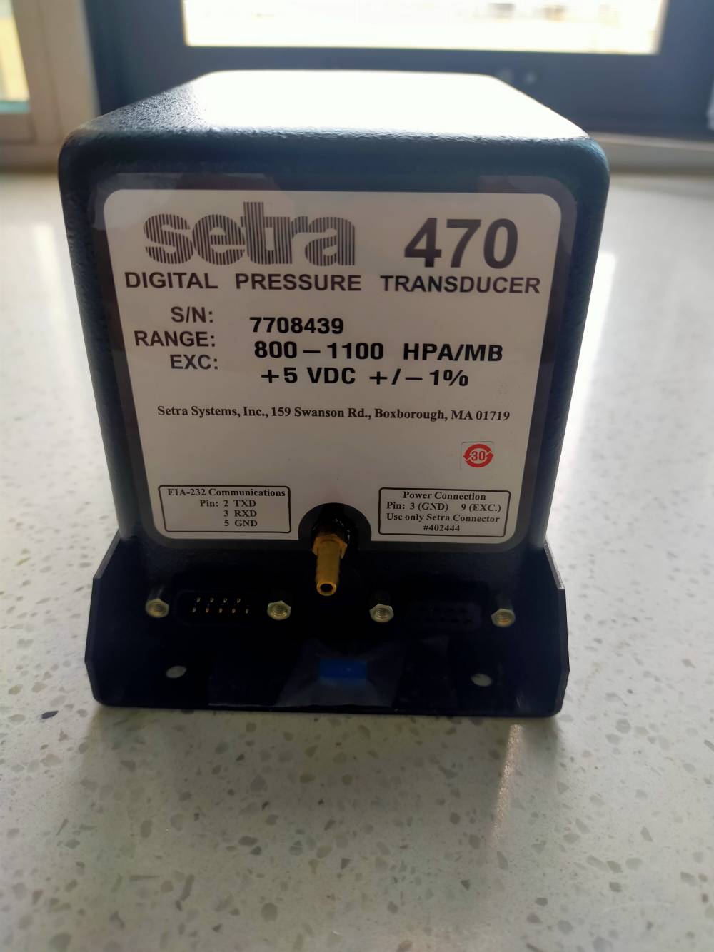 setra 470 美国setra西特470大气压变送器