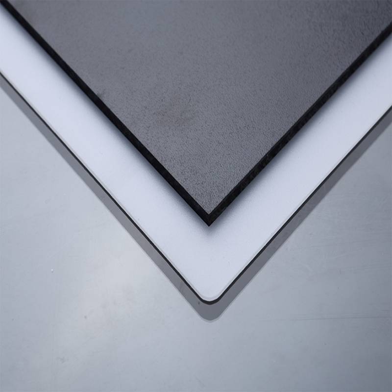 司允3mm茶色耐力板深茶色pc磨砂板单面磨砂有机玻璃塑料板