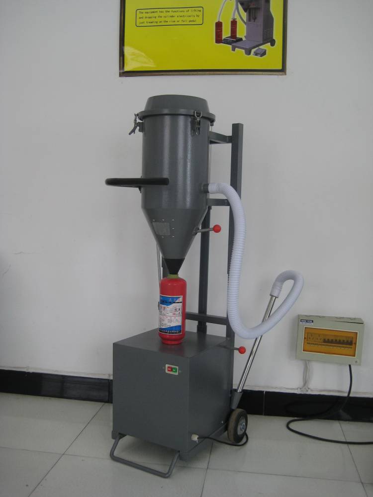 鸿源机械化碳充装机 简单灭火器维修设备 灭火器维修步骤注意事项