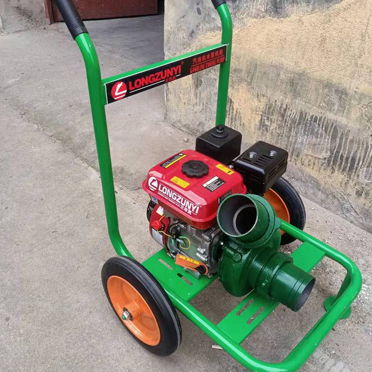 汽油框架式排水泵拖拉机悬挂抽水机移动式柴油抽水泵