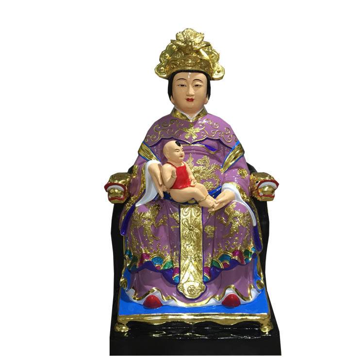 送子娘娘注生娘娘像金花夫人像树脂玻璃钢善缘佛像厂
