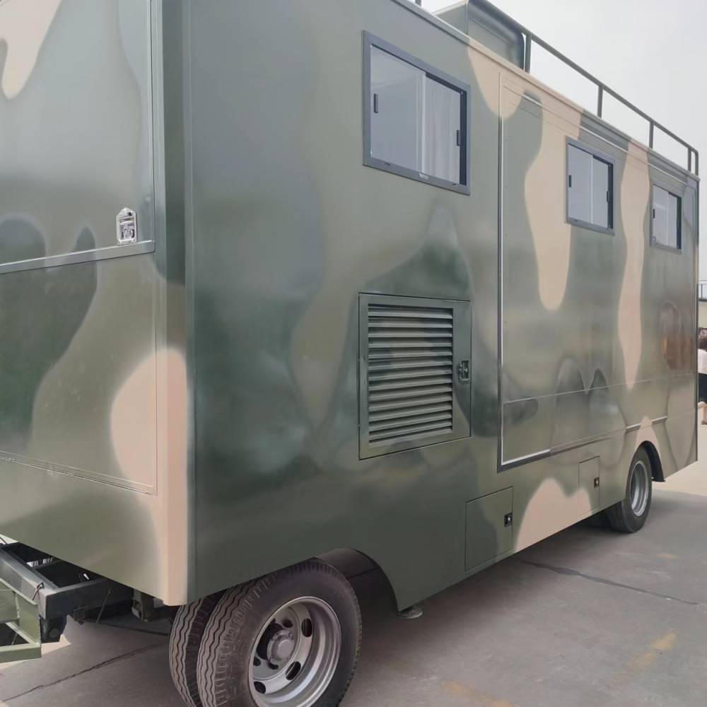 野外高原型炊事车拖挂式后勤保障餐车应急保障炊事车