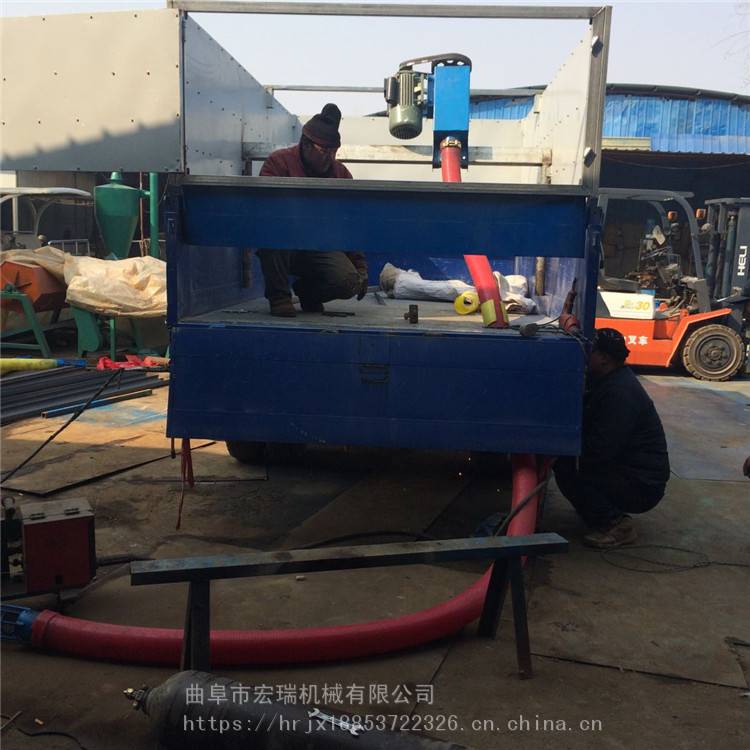 广安可移动式吸粮机玉米颗粒吸粮机 软管干沙抽沙机