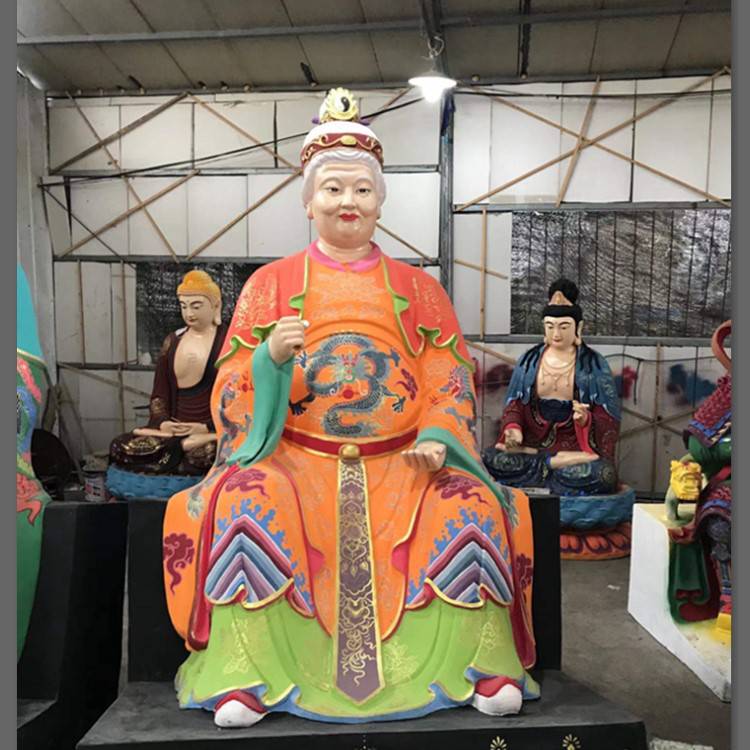 痘疹圣母佛像天仙圣母神像碧霞元君碧霞元君三姐妹佛像眼光奶奶佛像