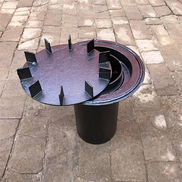 87型铸铁雨水斗落水口接水斗87型重力雨水斗侧入式雨水斗东一