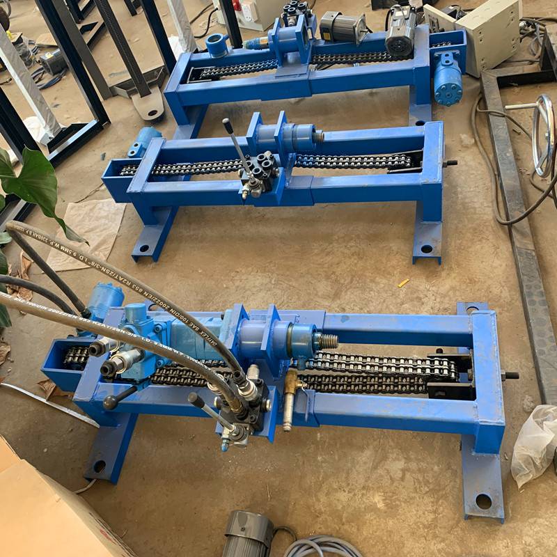 地下钻孔机管道横向手摇式打过道打孔机小型水钻顶管机鹏通