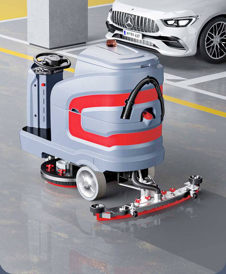 扬子x7驾驶式洗地机 工厂商用车间仓库物业车库商超大型洗地车