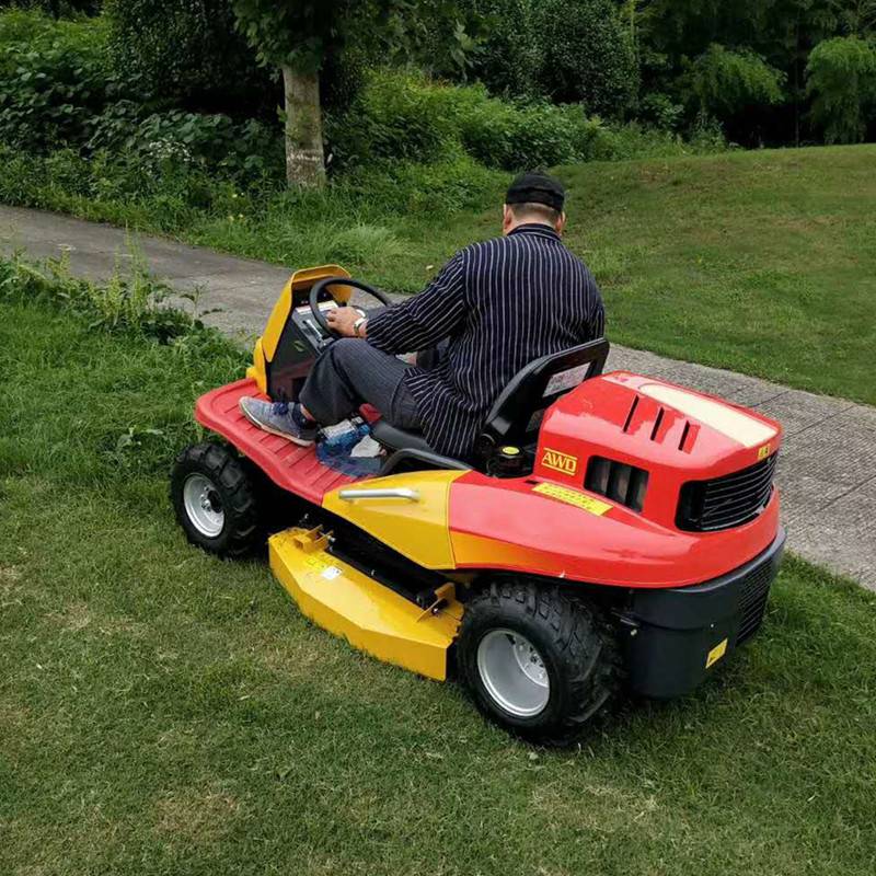 美国科勒座驾式割草机侧排草贝尔草坪车草坪修剪机