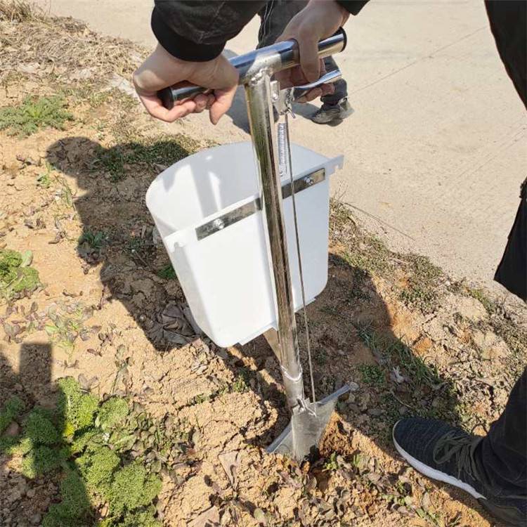 手动可调撒肥器加厚背桶追肥器便携式施肥神器