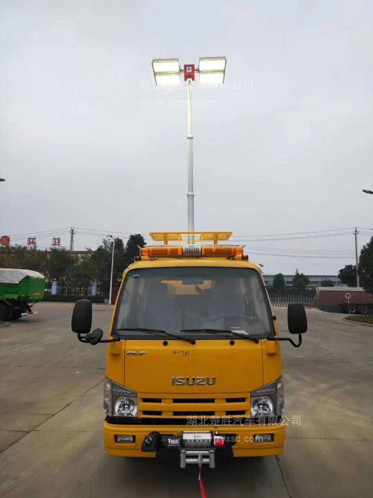 五十铃机场照明车庆铃消防移动式应急照明车抢险救援照明车