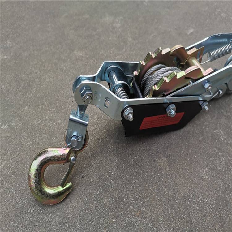 虎头紧线器钩式手扳棘轮紧绳器使用操作灵活