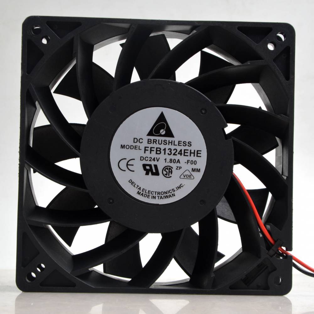 ffb1324ehe12712738mm原装台达24v180a大风量风扇
