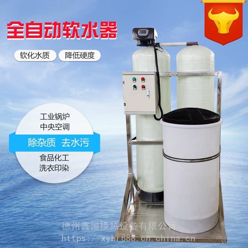 2噸軟化水設備上下布水器自動軟水機