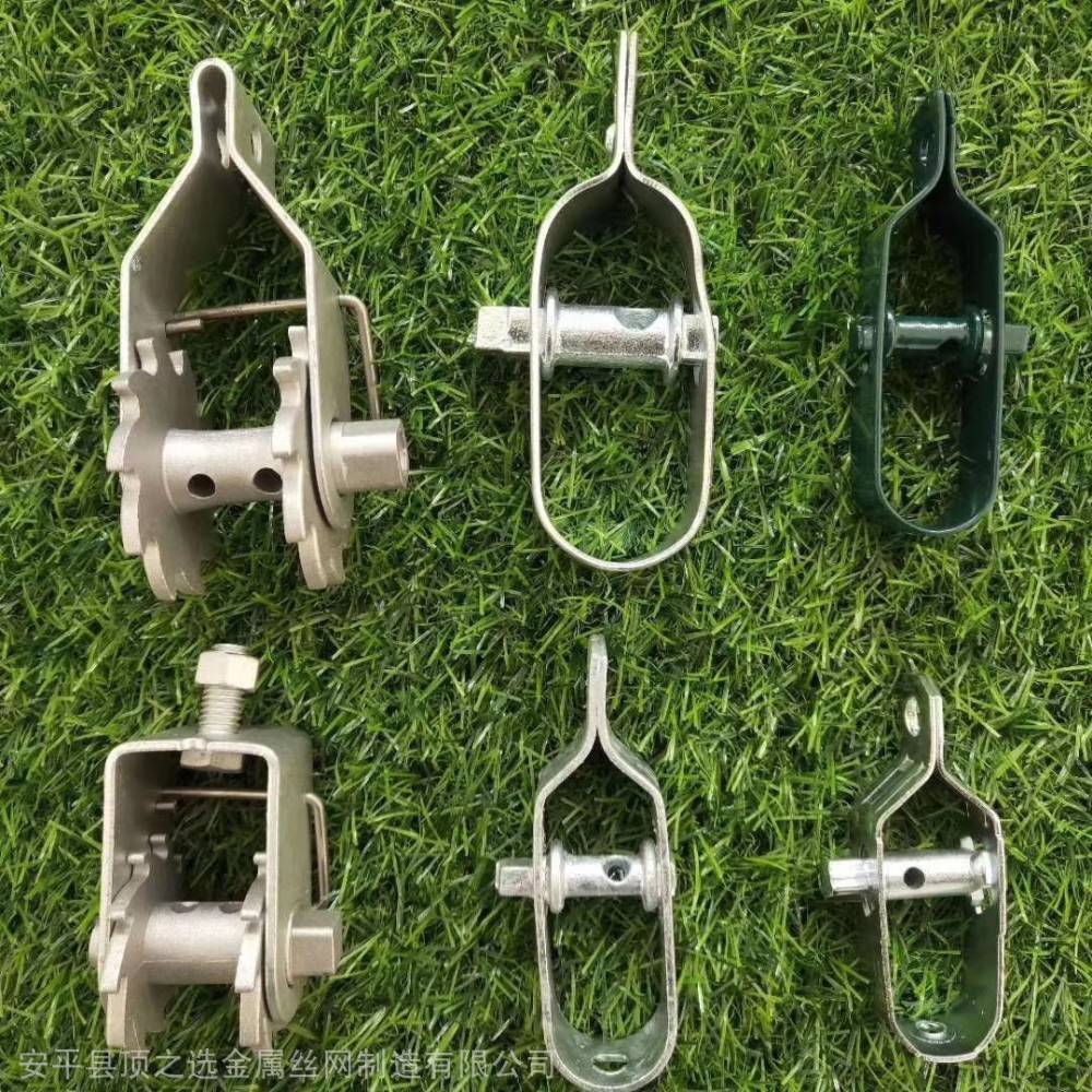 勾花网护栏配件钢丝网围栏配件球场护栏配件