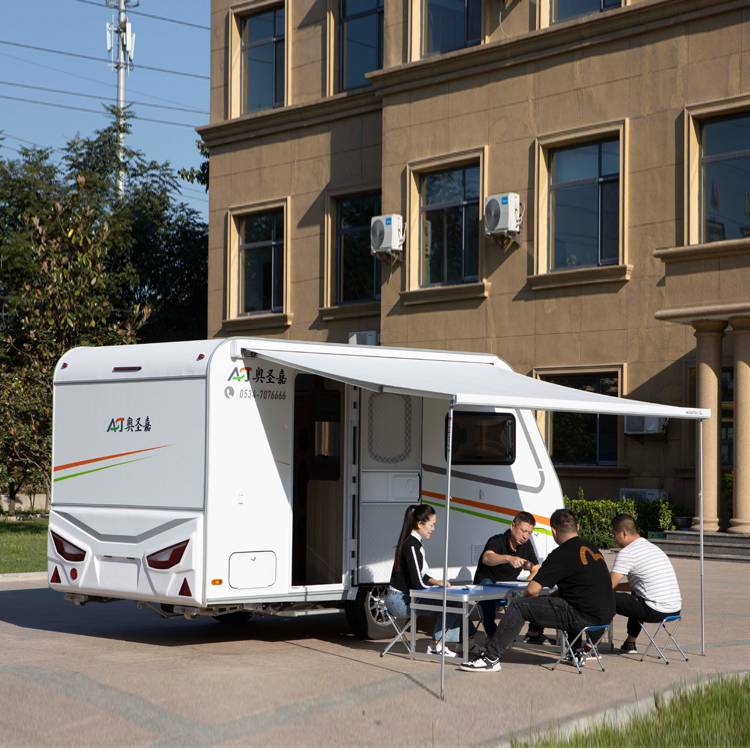 自驾游旅行小拖车房车奥圣嘉拖挂式房车工厂图片