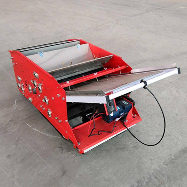 电动水稻育秧机填底土育苗摆盘机自走式种子铺盘机