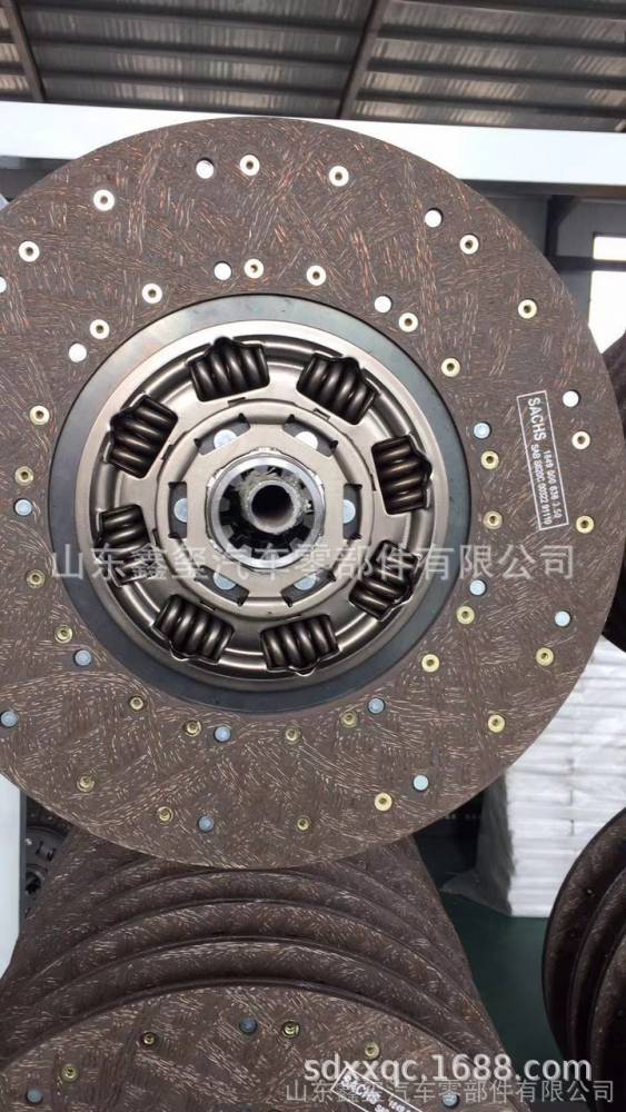 卡车斯太尔离合器str拉式离合器豪沃430推式离合器howo风