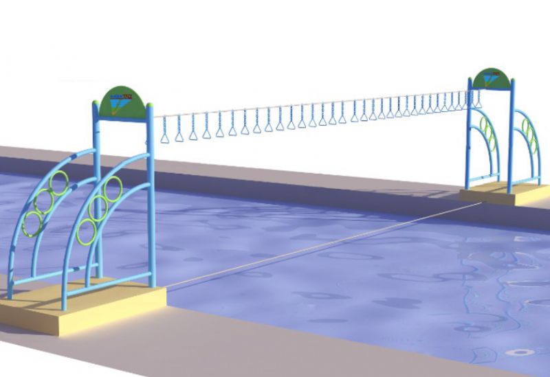 青和文化网红摇摆桥摇摆桥大型游乐设施