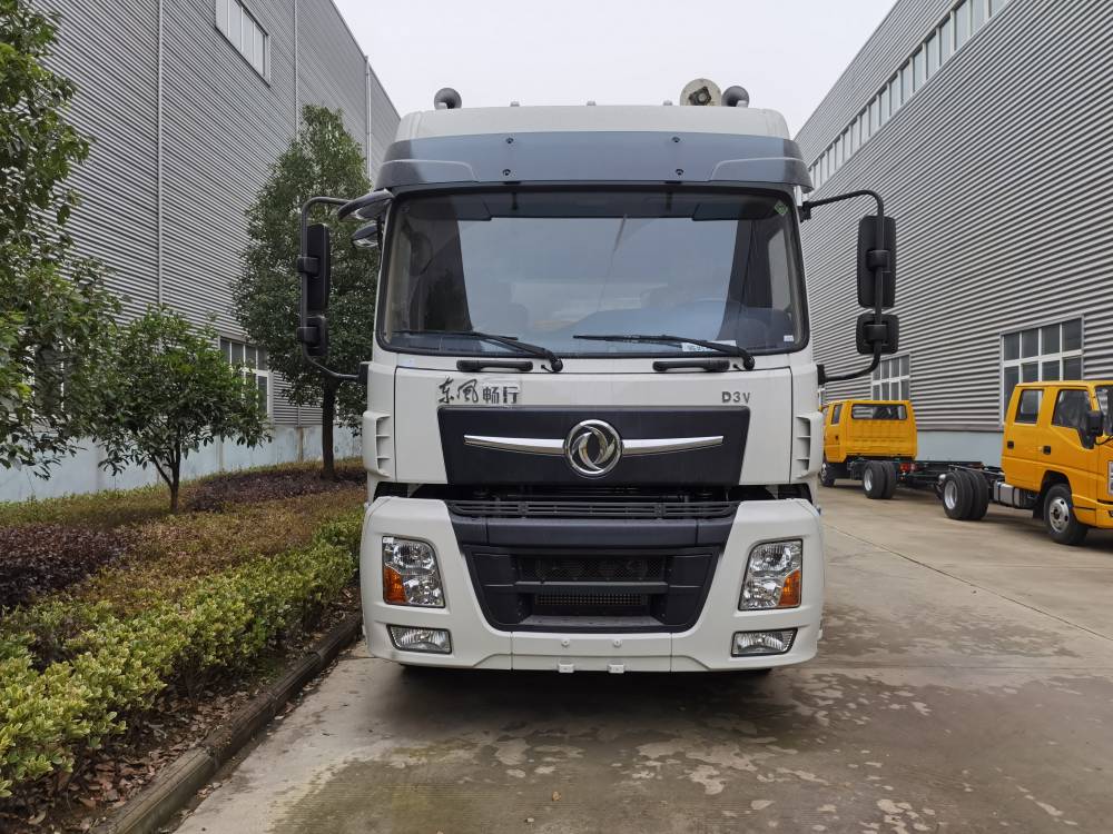 东风畅行d3v小三轴30方散装饲料车36方饲料运输车