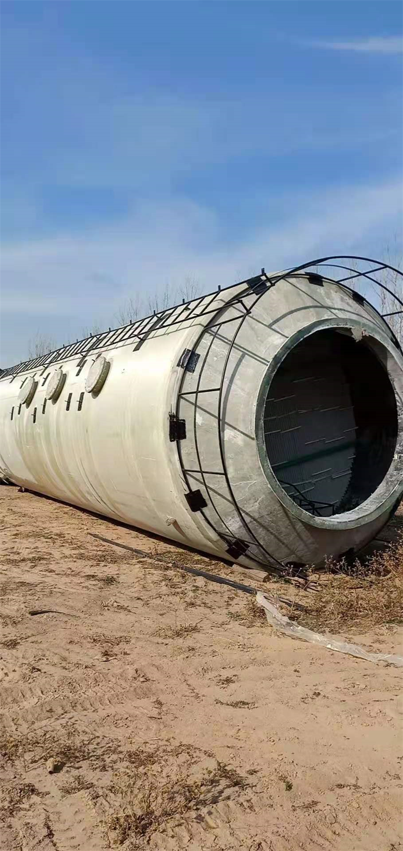 加工定制大型不锈钢脱硫塔工业有机废气处理设备环保运维