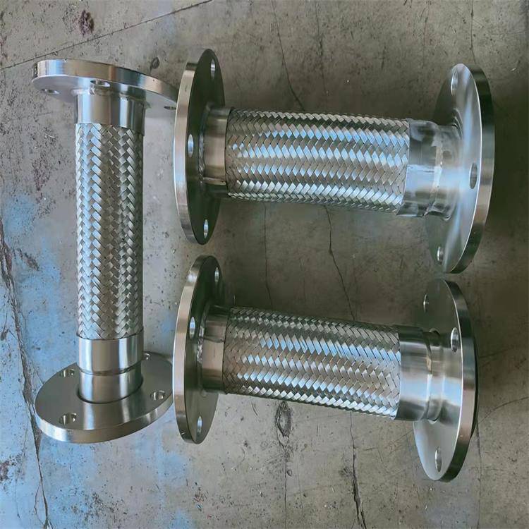 工业法兰金属软管益茂金属软连接管道软连接