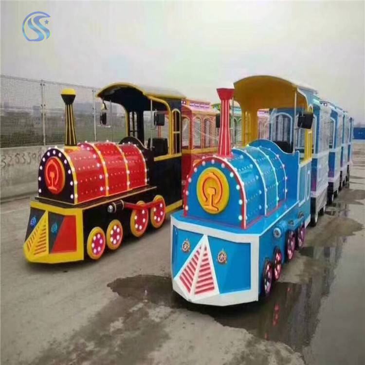小型游乐设备小火车小投资高收益的儿童游乐设备