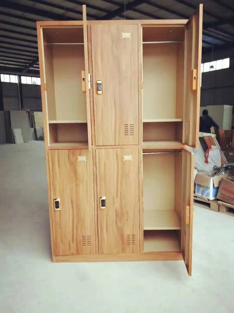 铁皮更衣柜简约学生宿舍储物柜重庆铁皮更衣柜