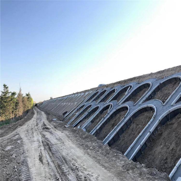 浙江高速护坡拱形模具边坡拱形骨架护坡模具生产优势