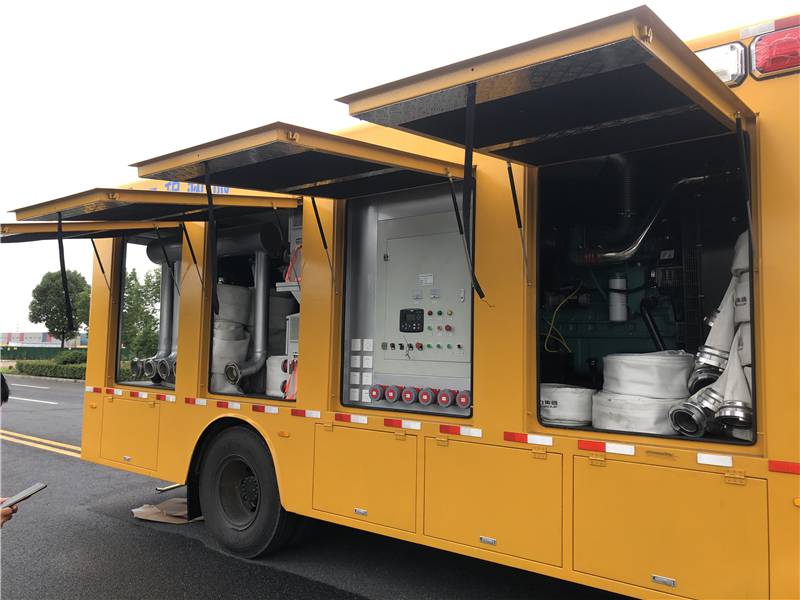 东风天锦电力应急抢险车-救灾应急强排车-搜了网