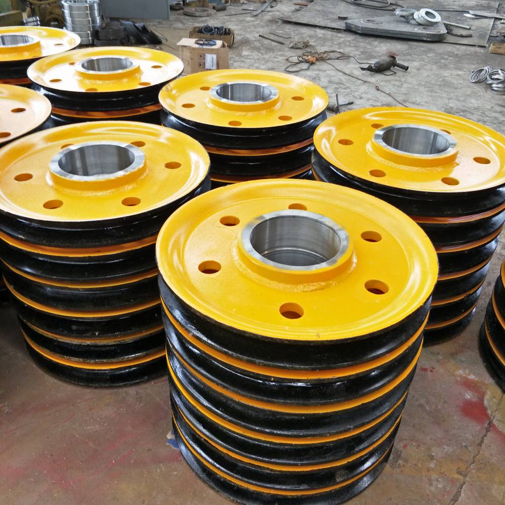 槽底直径500滑轮组图号g860电动葫芦吊钩焊接滑轮亚重