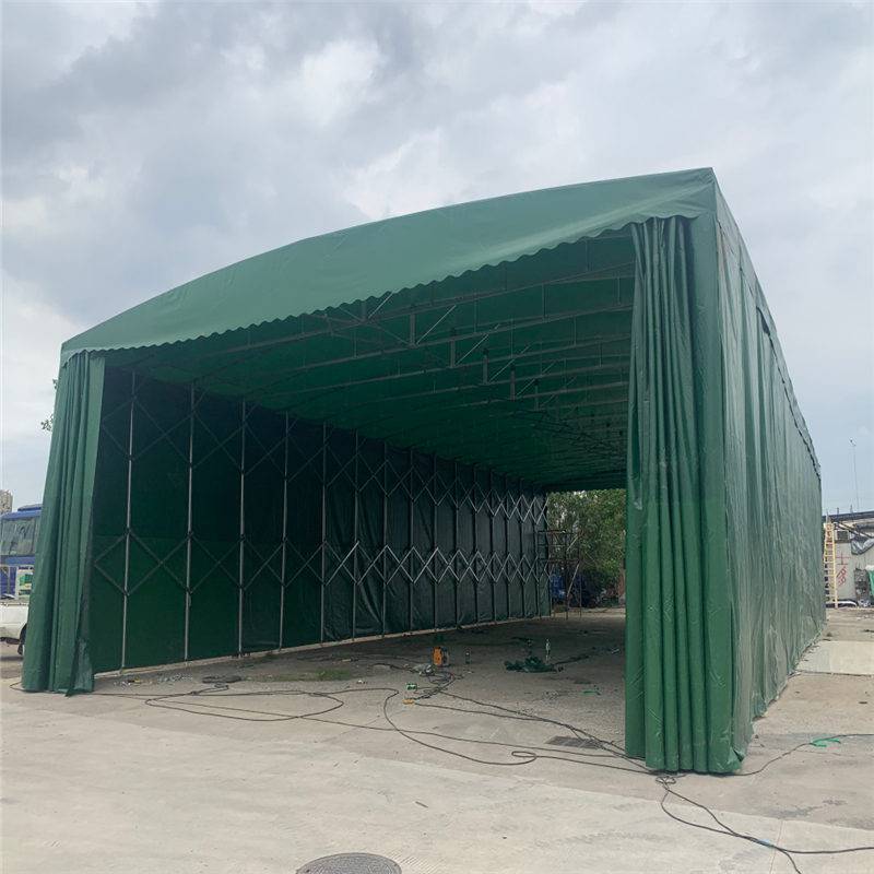 印字方管遮阳用篮球场推拉蓬增盛防晒推拉雨棚产品介绍