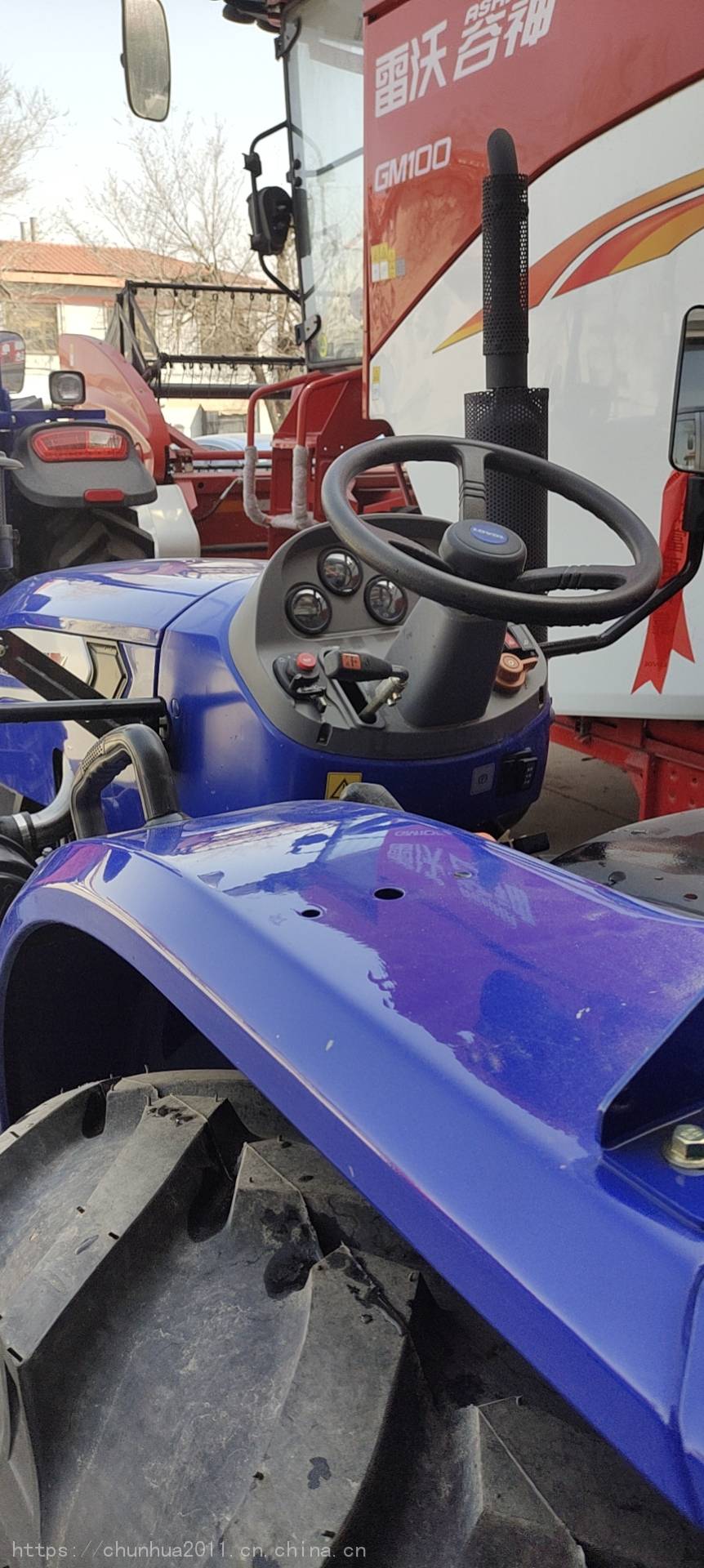 【雷沃欧豹拖拉机m704-2hplus 福田雷沃拖拉机价格 福田雷沃拖拉机