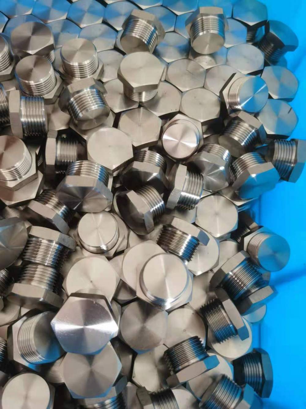 304不锈钢防爆堵头4寸堵头dn100堵心闷盖