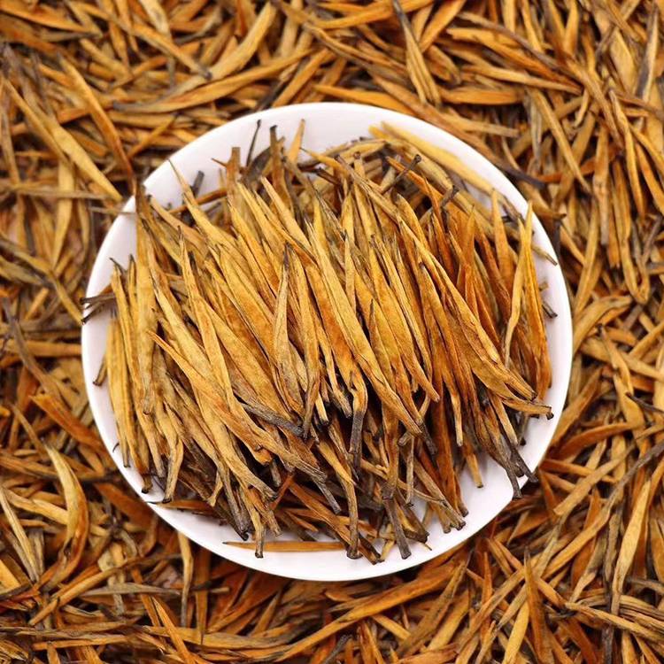 云南滇红古树大金针凤庆单芽批发龚府散装金丝单芽金针茶叶批发市场