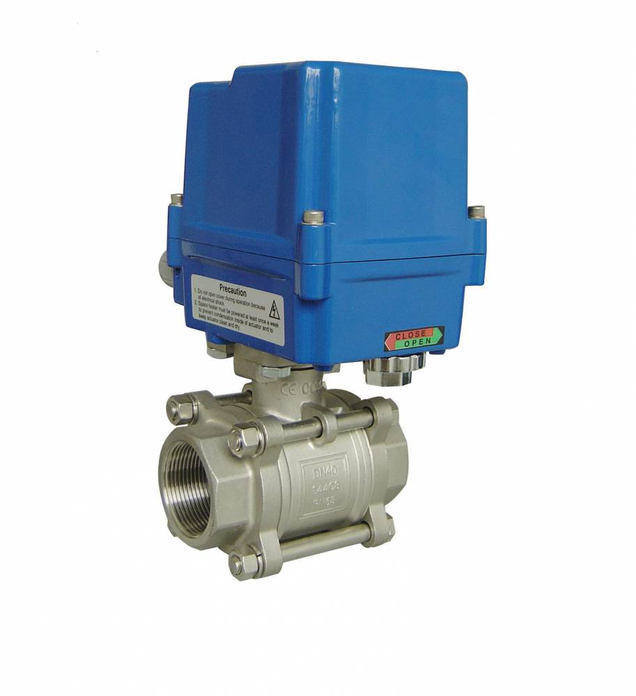 蓝帕lapar电气动螺纹焊接球阀中