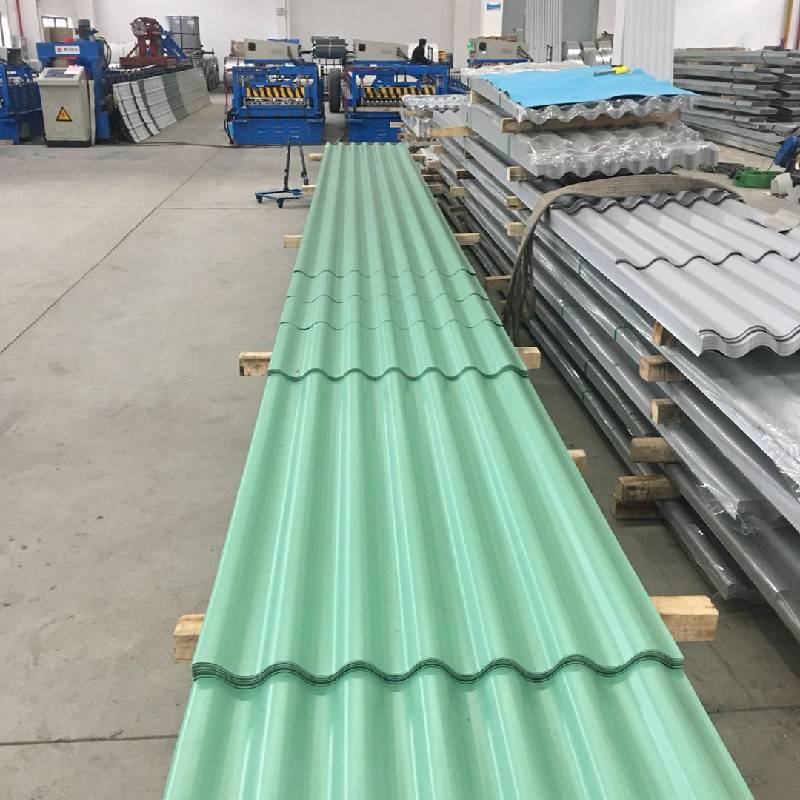 供应佰仕润780型银色波纹彩钢板民用建筑用彩钢板