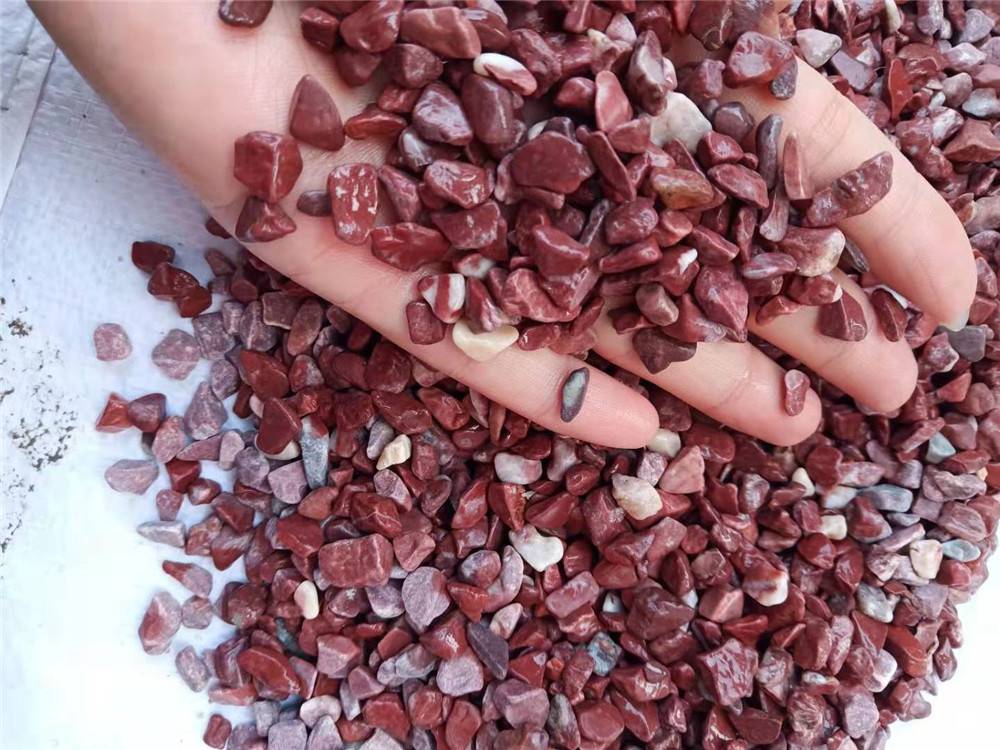 69毫米胭脂红水洗石青岛胭脂红水洗石价格