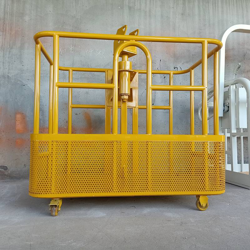 自动调平吊车顶框外墙施工吊车吊篮360度旋转吊篮