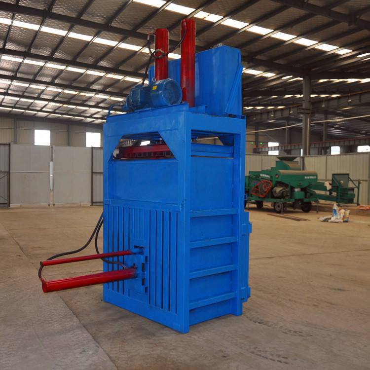 湖南湘西鲁晨60吨编织袋打包机铁皮压块机高效快速打包机价格