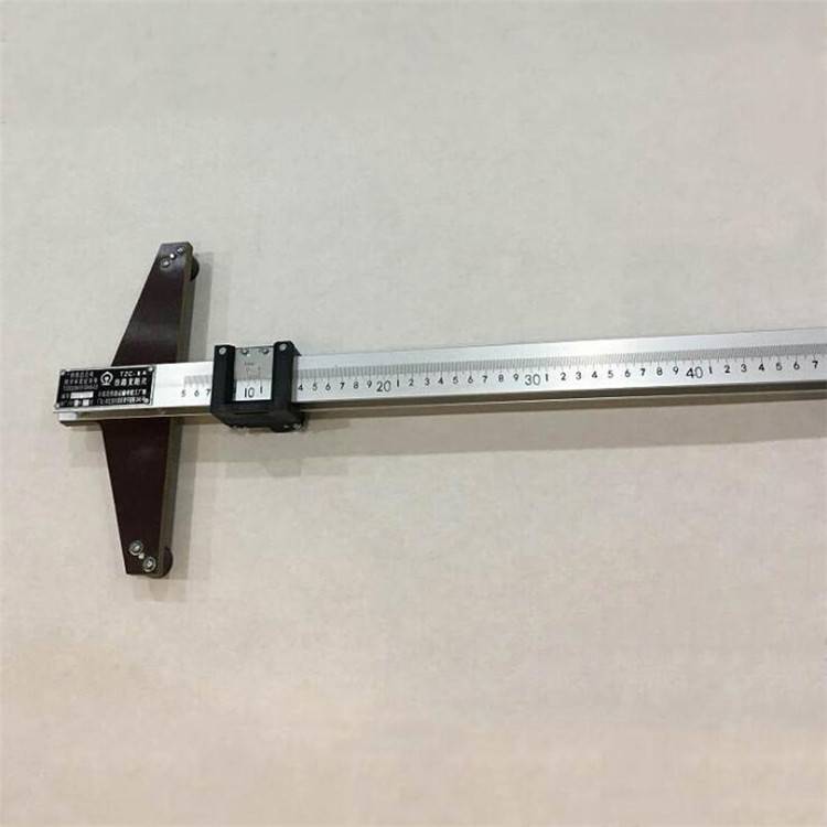 铁路测量尺轨道支距尺数显轨距尺巷道轨距测量尺检定器可定制