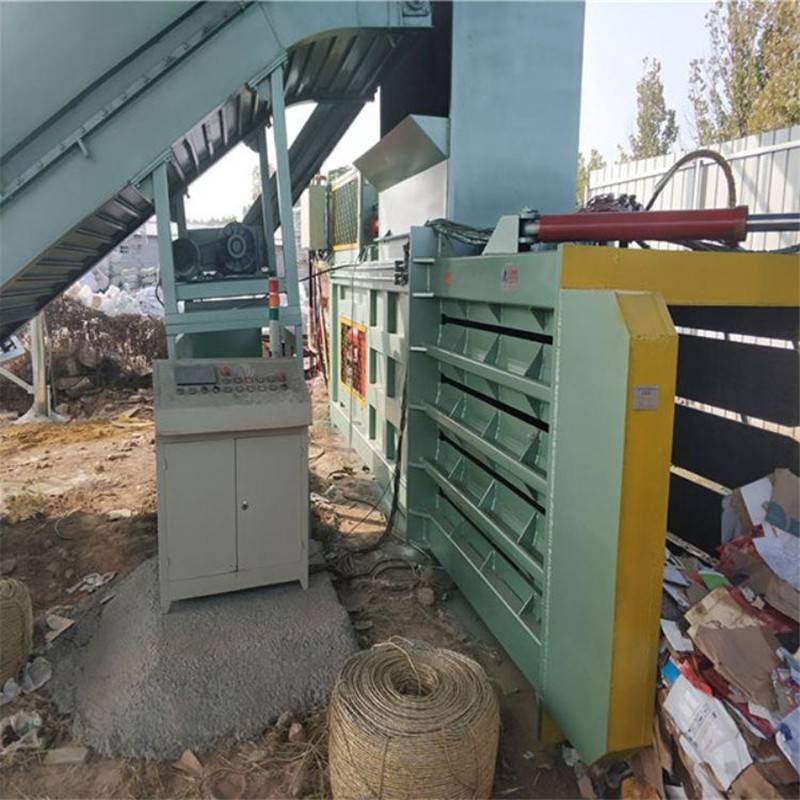 【半自动废纸打包机 废纸打捆机制造商 鑫禄重工】价格_厂家 - 中国
