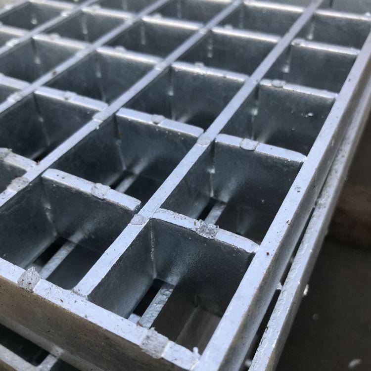 钢格板定制 建筑污水处理厂热镀锌钢格栅板 规格可定制