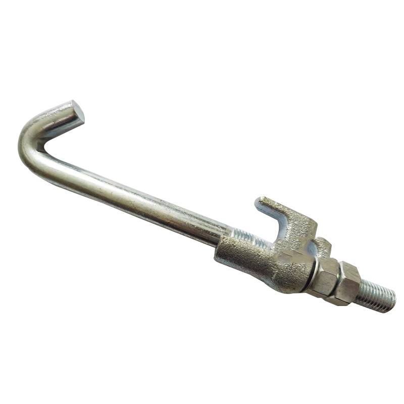 铁路施工作业钢轨卡子钢筋钩放电连接卡钢轨回流线钩子回流线卡具