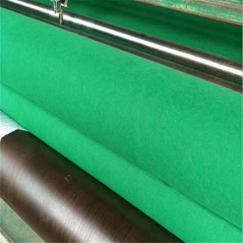 濮阳150克绿色土工布绿色环保防尘短纤土工布 路面养护保湿工程护坡土工布厂家直销