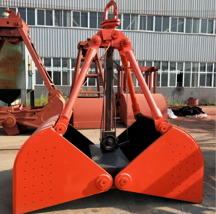 03立方小型x3单绳抓斗单钩单绳悬挂抓斗沉淀池垃圾站料斗亚重