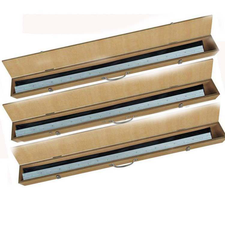 华煤建筑靠尺远短距离测量3米4米折叠水平尺可定做