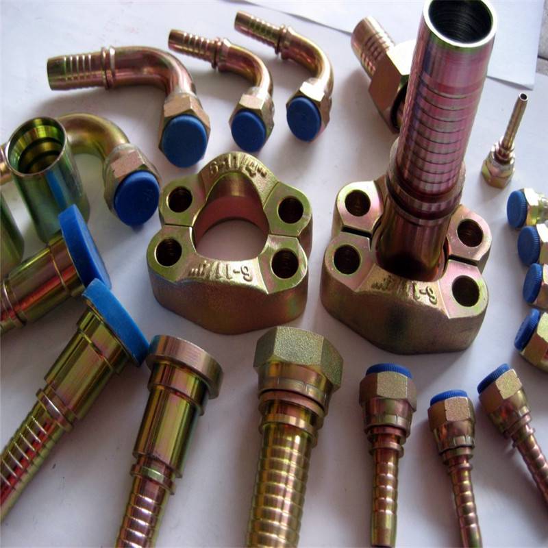 公制卡套式直通油管接头外螺纹直通管液压碳钢过渡接头厂家供应