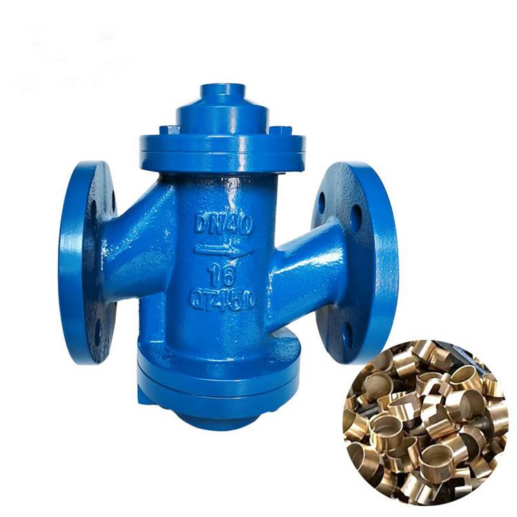 供暖阀门自力式流量调节阀球墨铸铁法兰dn100流量控制阀