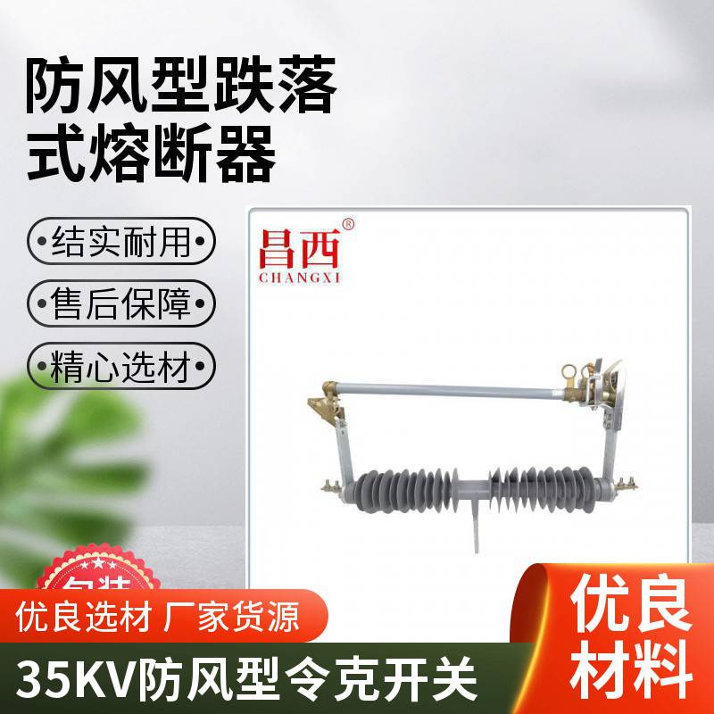 昌西35KV防风型跌落式熔断器PRWG2-40.5-200A熔管配件
