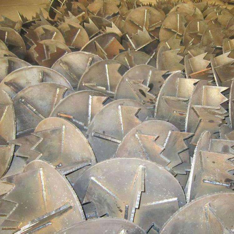 河北生产加工十字型桩尖桩径400空心方桩